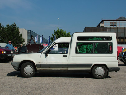 Renault Express veze horkovzdun baln